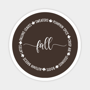 Fall quotes Magnet